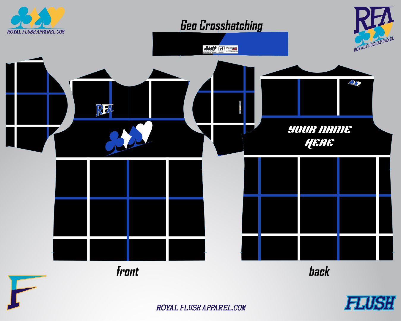 Geo Crosshatching Jersey